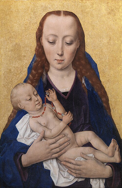 Virgin and Child, 1450, Dirk Bouts