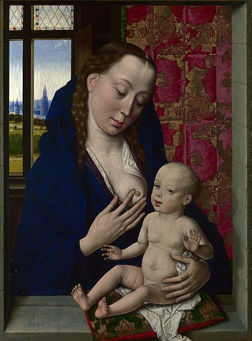 The Virgin and Child, 1465, Dirk Bouts
