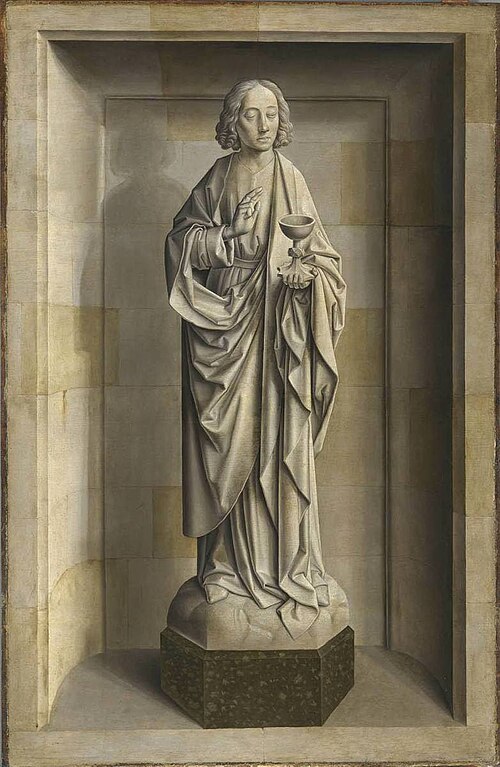 John the Evangelist, 1485, Dirk Bouts