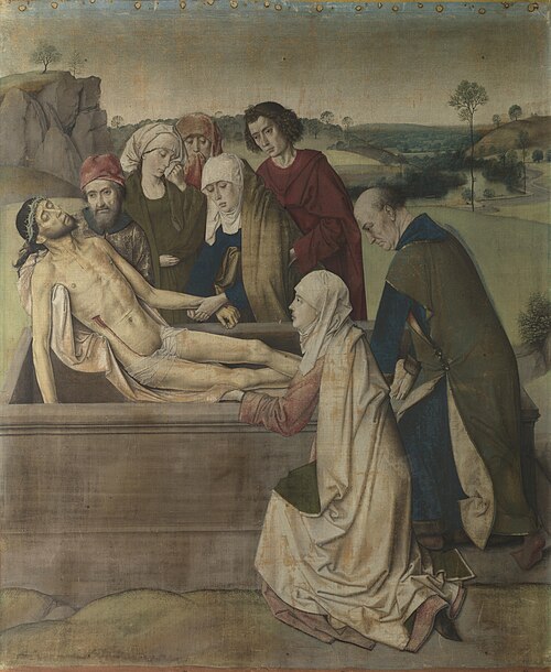 Mise au tombeau, 1450, Dirk Bouts
