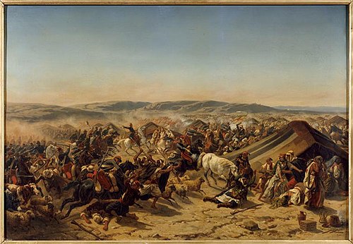 Prise de la Smalah d'Abd-el-Kader le 16 mai 1843, 1847, Hippolyte Bellangé