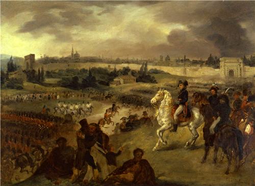 The Entry of Bonaparte into Milan, 1823, Hippolyte Bellangé