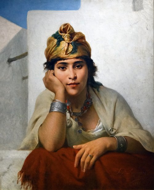 Rêverie, 1883, Hippolyte Lazerges