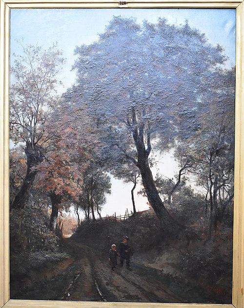 A Lormont, près de Bordeaux, 1874, Hippolyte Pradelles