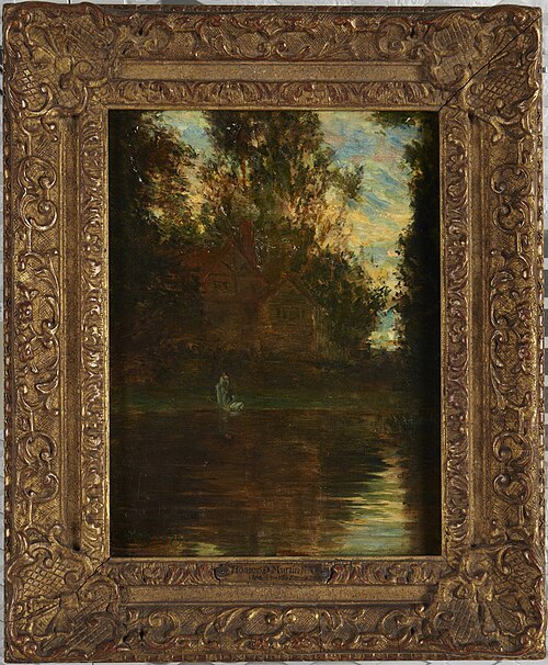 River Landscape, 1879, Homer Dodge Martin