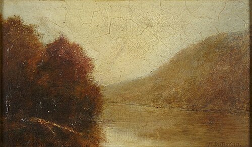 River Scene, Autumn, , Homer Dodge Martin