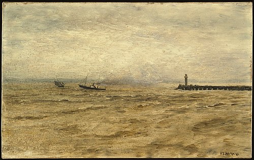 English Channel, 1885, Homer Dodge Martin