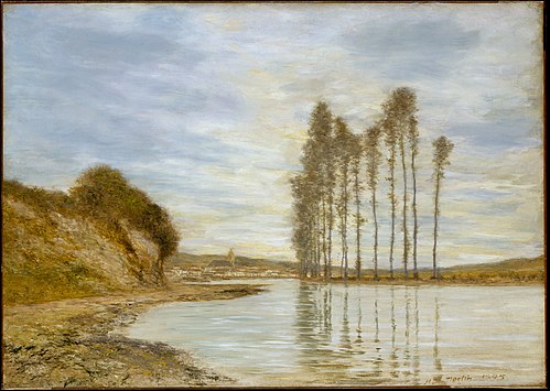 Vue de la Seine : Harpe des vents, 1893, Homer Dodge Martin