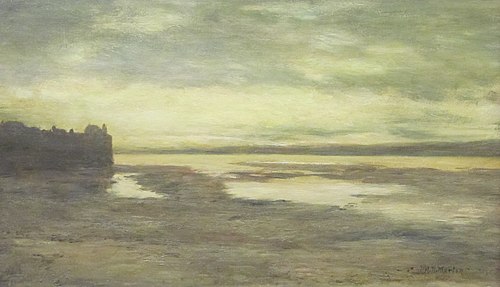 Soir sur la Tamise, 1876, Homer Dodge Martin