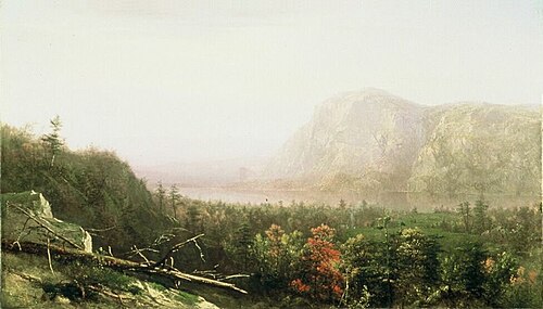 Storm King sur l'Hudson, 1862, Homer Dodge Martin