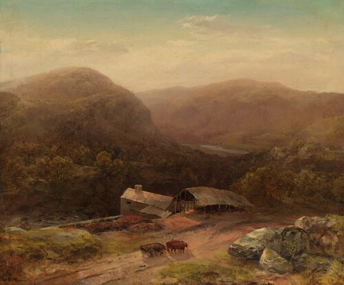 In the Housatonic Valley, 1858, Homer Dodge Martin