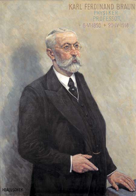 Der Physiker Karl Ferdinand Braun, 1927, Hans Baluschek