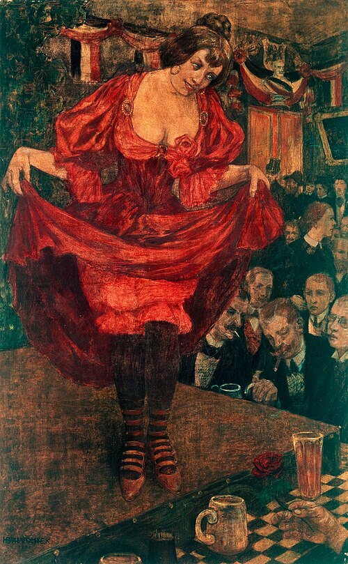Variété, 1900, Hans Baluschek
