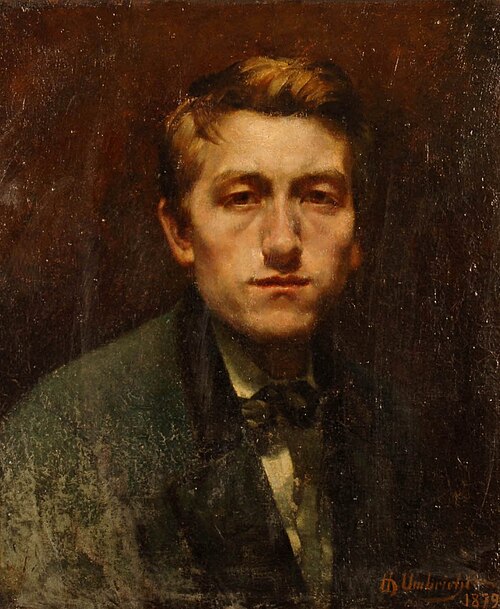 Autoportrait, 1879, Honoré-Louis Umbricht