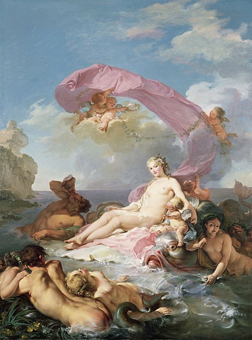 The Triumph of Amphitrite, 1780, Hugues Taraval