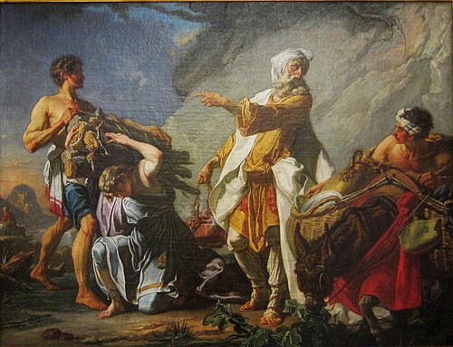 Le sacrifice d'Abraham, 1800, Hugues Taraval