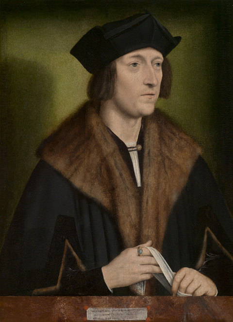 Portrait of a man, 1517, Quentin Metsys