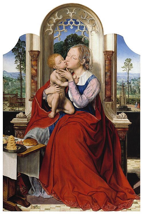 Virgin and child, 1525, Quentin Metsys