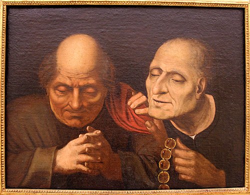 Deux personnes âgées en prière, 1515, Quentin Metsys