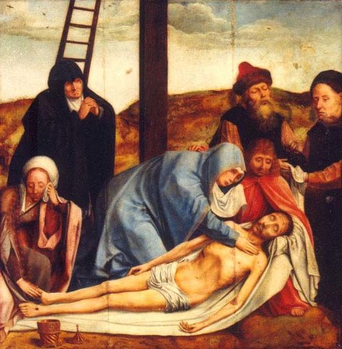 Lamentation, near the Cross, 1550, Quentin Metsys