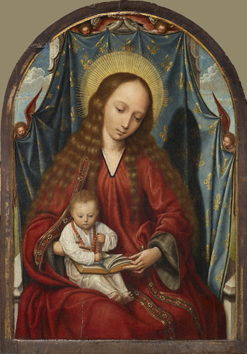 La Sainte Vierge avec l'Enfant Jésus, 1470, Quentin Metsys