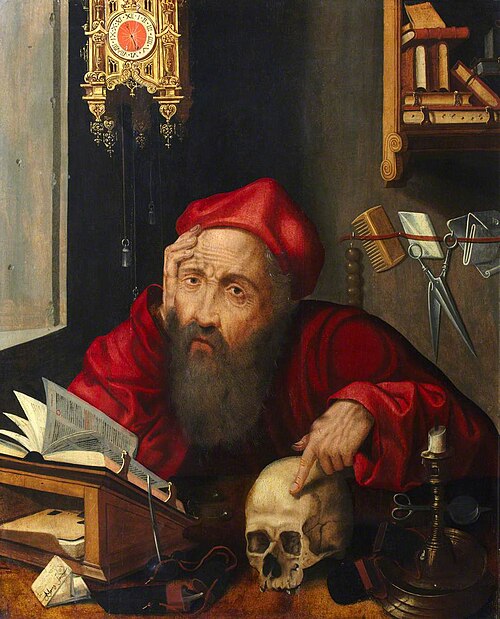 Saint Jerome, , Quentin Metsys