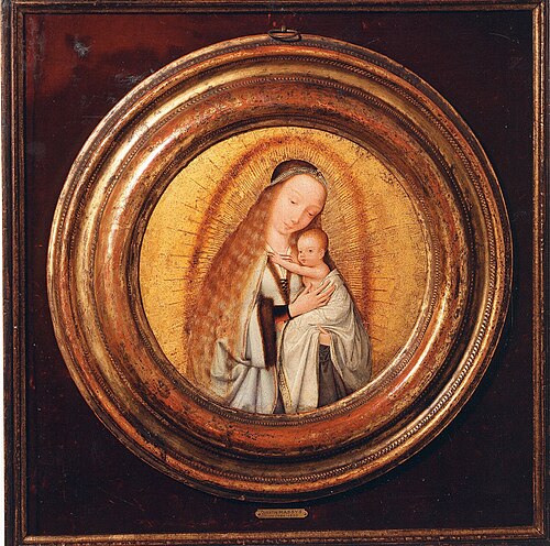 The Holy Virgin with the Child Jesus, 1450, Quentin Metsys