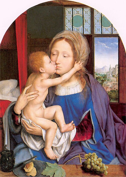La Vierge et l'Enfant, 1529, Quentin Metsys