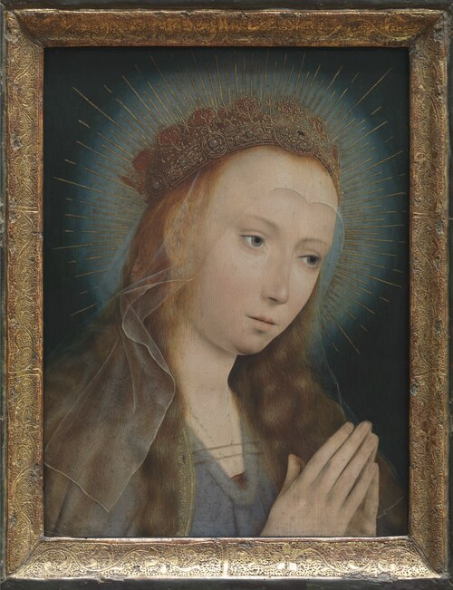 Virgin Mary Praying, 1505, Quentin Metsys