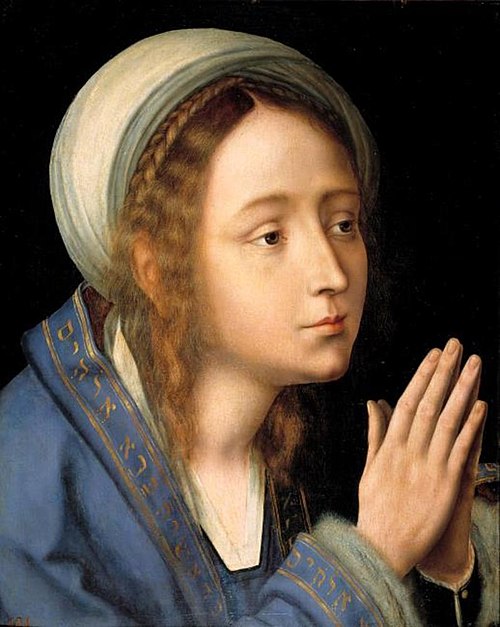 The Virgin in prayer, 1529, Quinten Metsys