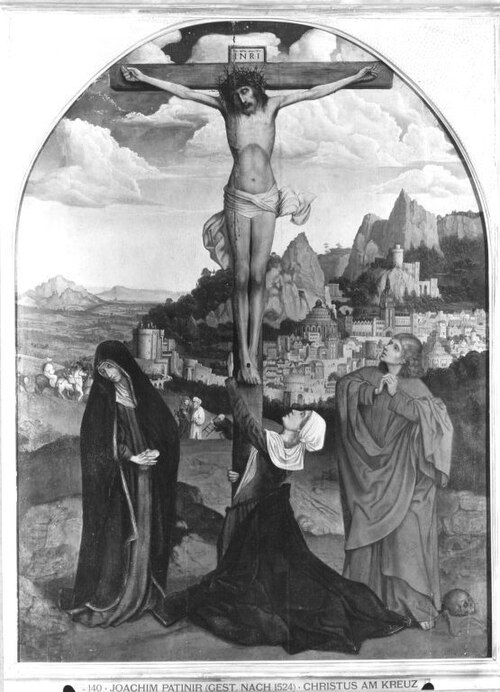 Christ on the cross, 1535, Quinten Metsys