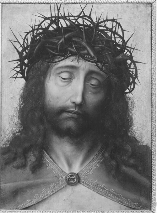 Man of Sorrows, 1500, Quinten Metsys