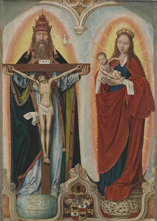 Rem-Altar: Heilige Dreifaltigkeit, 1518, Quinten Metsys