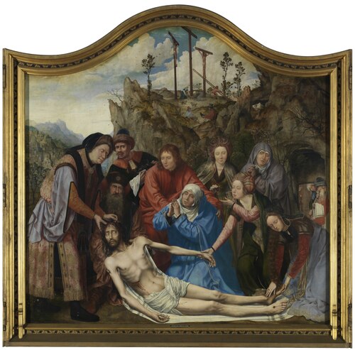 The Lamentation over the Dead Christ, 1511, Quinten Metsys