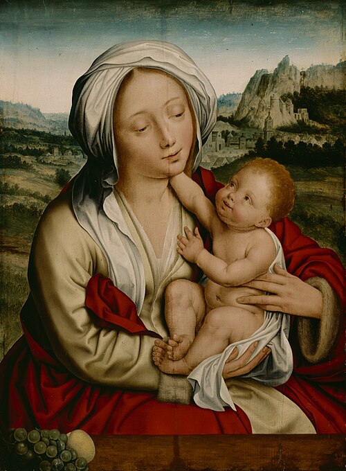 Madonna and Child, 1520, Quinten Metsys