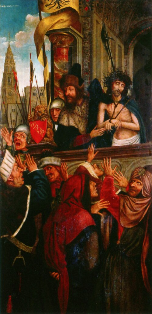 Ecce homo, partie du Triptyque de la Passion du Christ, 1517, Quentin Metsys