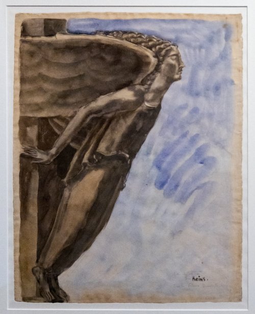 La destruction de Reims, , Antoine Bourdelle