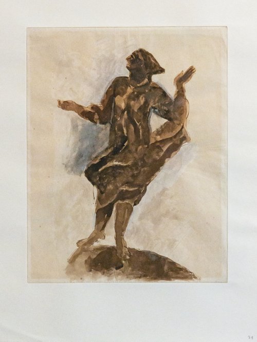 Femme en marche, , Antoine Bourdelle