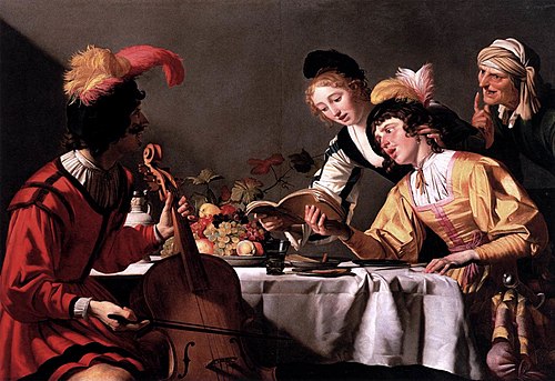 Concert, 1628, Gerrit van Honthorst