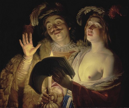 The Duet, 1624, Gerrit van Honthorst