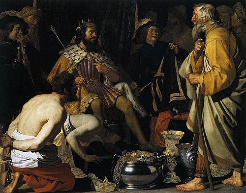 Solon and Croesus, 1624, Gerrit van Honthorst