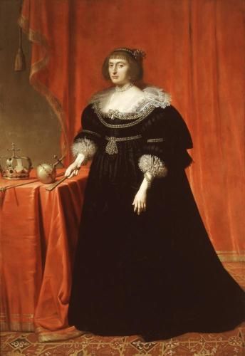 Electress Elizabeth Stuart as Queen of Bohemia, 1632, Gerrit van Honthorst
