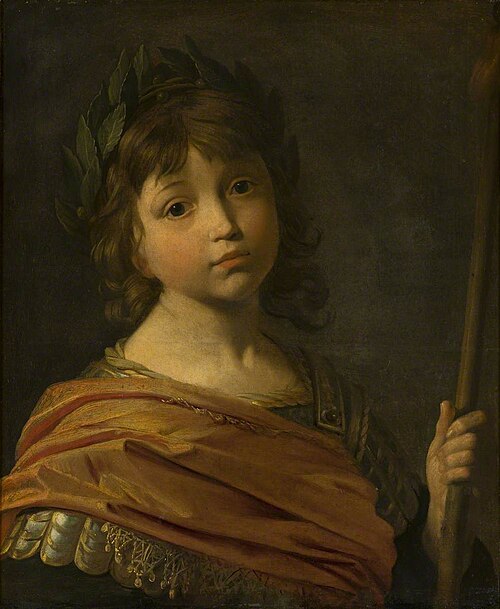 Maurice, Prince Palatine (1621–1652) When a Boy, as Mars, 1629, Gerrit van Honthorst