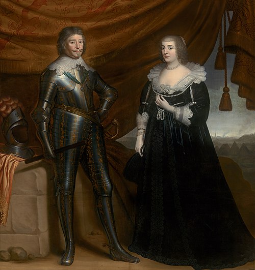 Double Portrait of Frederik Hendrik (1584- 1647) and Amalia of Solms-Braunfels (1602- 1675), 1637, Gerrit van Honthorst