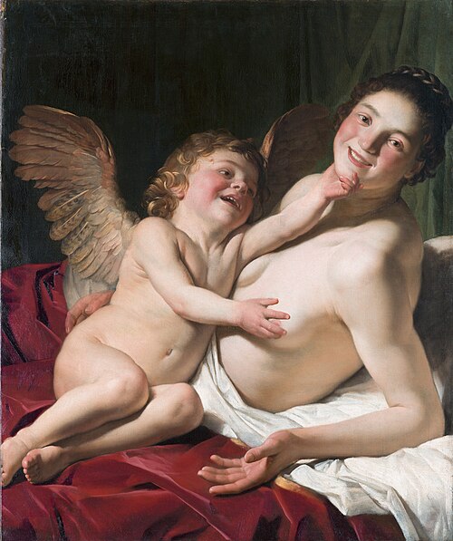 Venus and Cupid, 1625, Gerrit van Honthorst