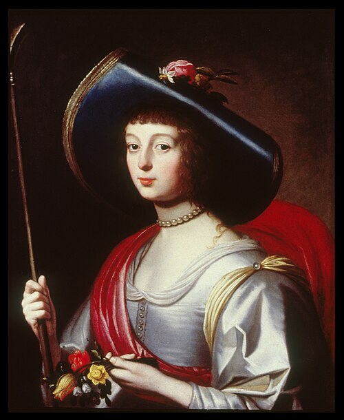 Portrait of a Lady of the Court as a Shepherdess, 1628, Gerrit van Honthorst