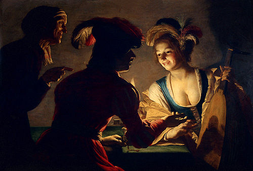 La Marieuse, 1625, Gerrit van Honthorst