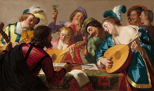 Le Concert, 1623, Gerrit van Honthorst