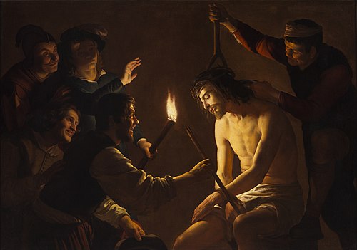 Le Christ aux outrages, 1617, Gerrit van Honthorst