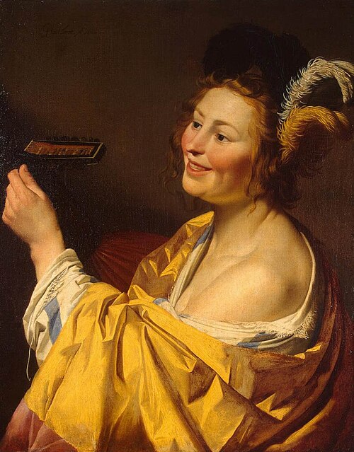 Lute Player, 1624, Gerrit van Honthorst